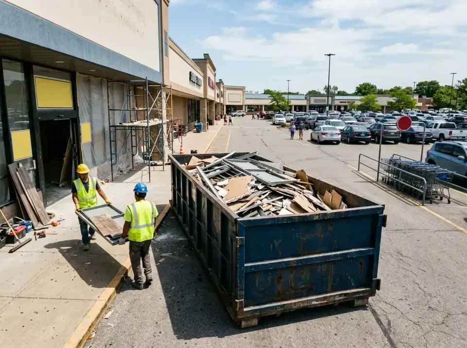 retail-store-renovation-debris-003 — frequently asked questions, Roll-off Dumpster Rentals in Fox River Grove, IL